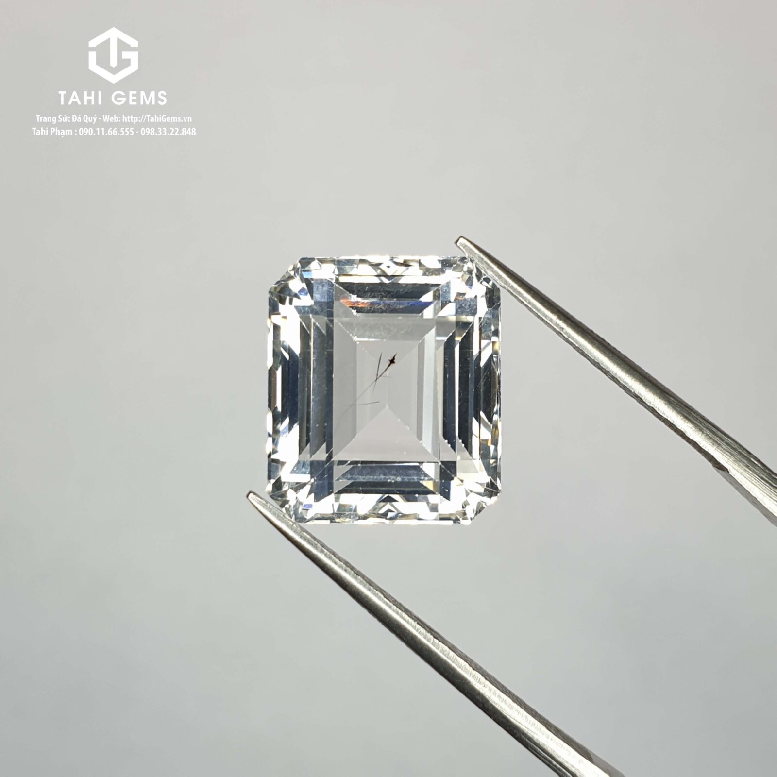 Đá Topaz trắng (Topaz không màu) 